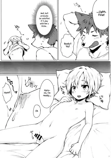 [Asazaki - Ugou Gou] Kemo x Shota x Asobo Fhentai - Page 12