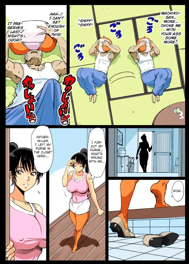 Giri Mara ni Hatsujou Suru Yome | The Wife that Copulated with the Penis-In-Law Fhentai - Page 6