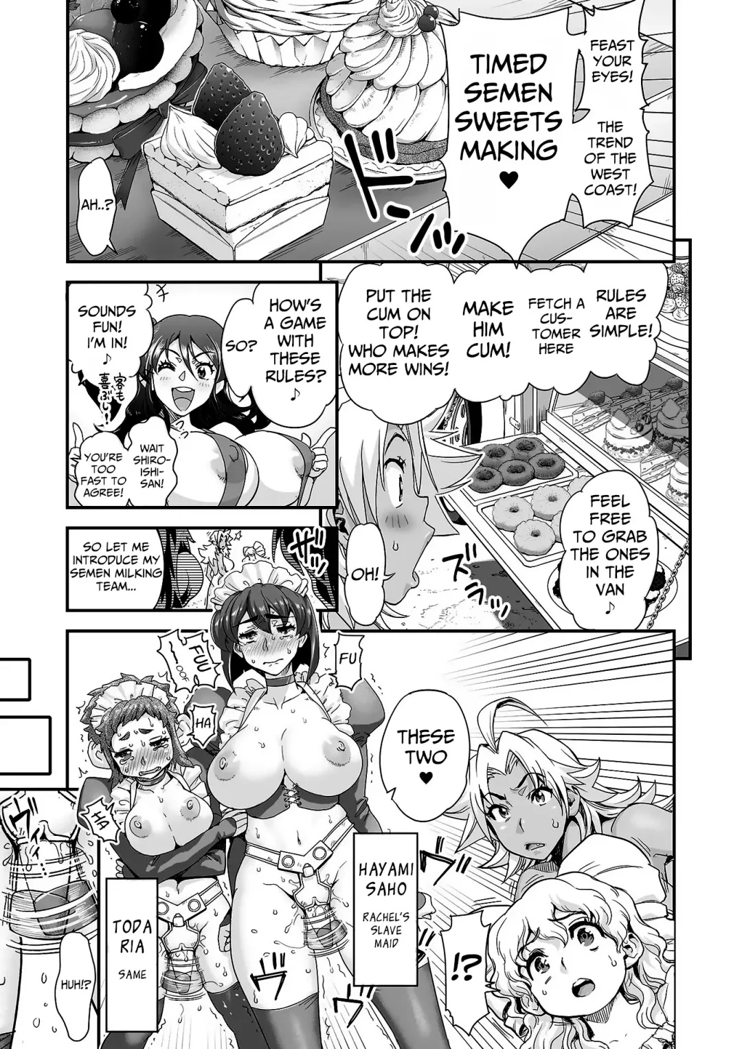 [Satou Kimiatsu - Tamatsuyada] Energy Kyo-ka!! ~Bakunyuu JK. Gachi Zeme Hatsujou Chuu!~ Omata de Nukarete Okuchi de Gokugoku? Yuujou to Fukujuu no Semen Gourmet Match!? Fhentai - Page 6