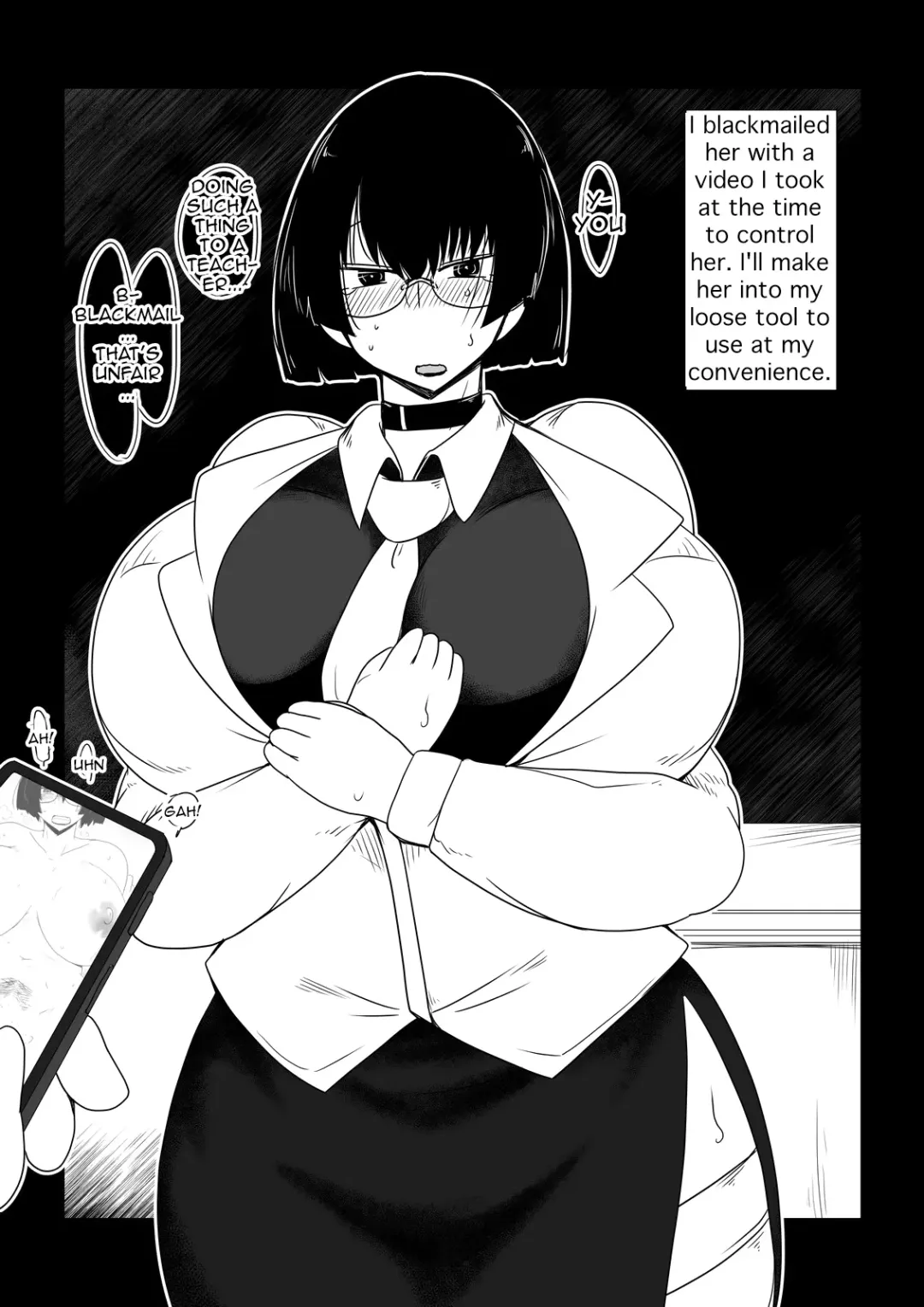[Hroz] Boku no Iinari Babaa Kyoushi. | Blackmailing My Mature Teacher. Fhentai - Page 4