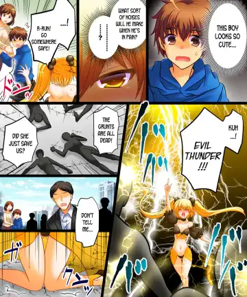 [Matsuzono] Seigi no Jinrai Thunder Crow ~Aku no Shimai no Imouto e to Ochiru Hero~ Fhentai - Page 6