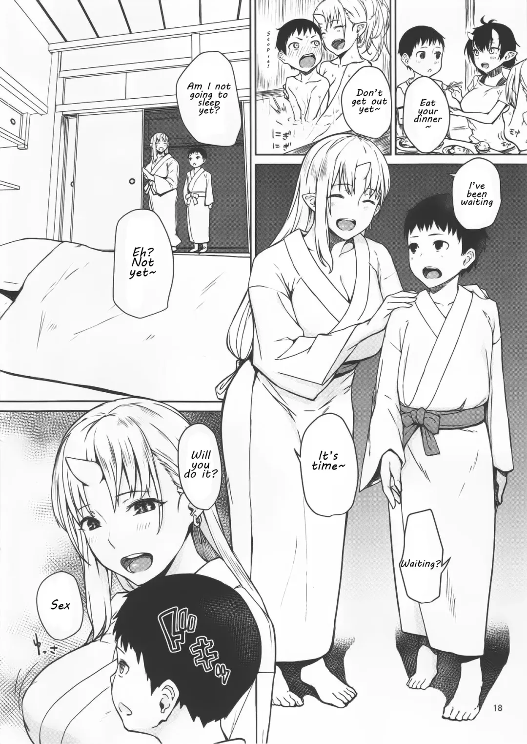 [Obmas] Oni no Sumu Ie | Demon's Home Fhentai - Page 17