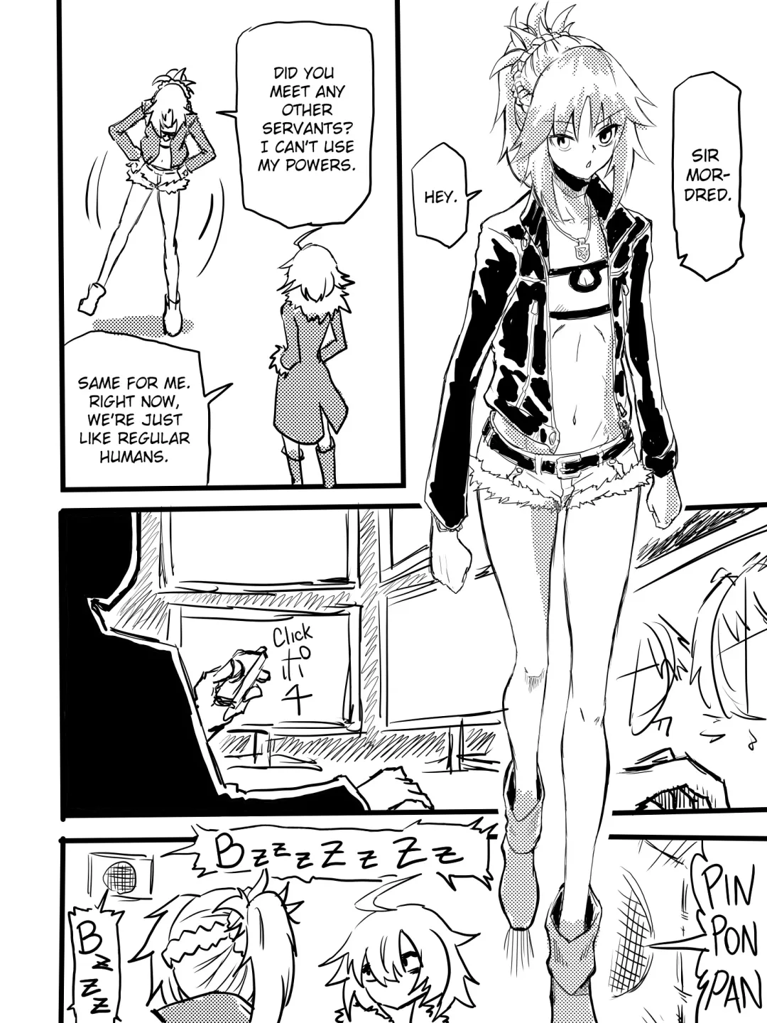 [Mura] Tousouchuu in Chaldea  | Running away in Chaldea Fhentai - Page 2