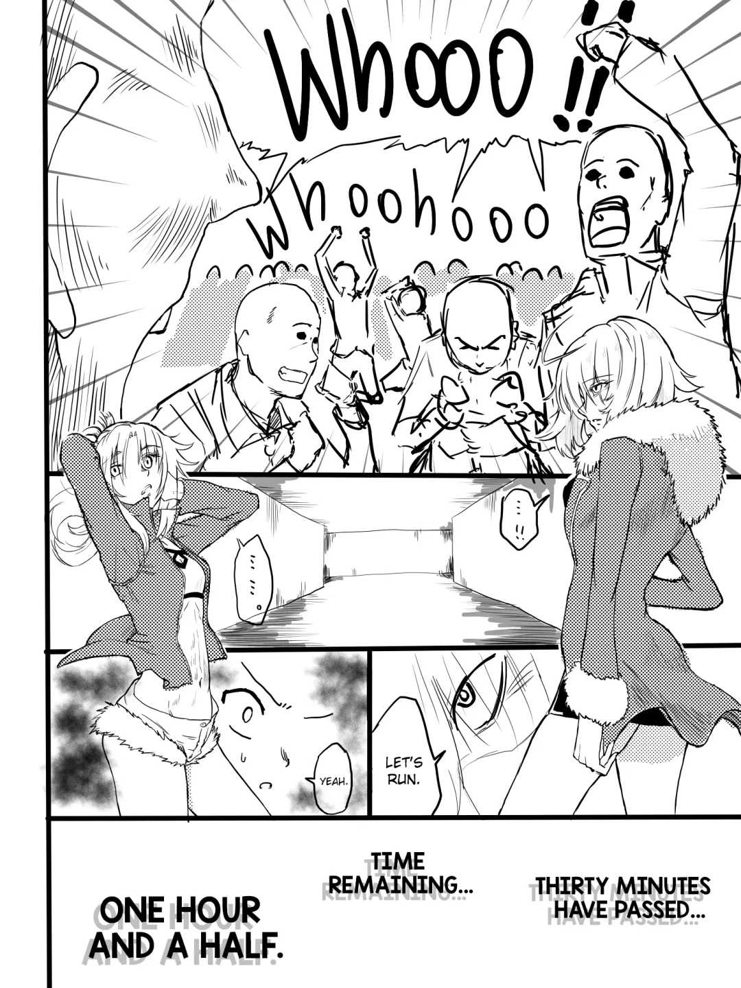 [Mura] Tousouchuu in Chaldea  | Running away in Chaldea Fhentai - Page 4