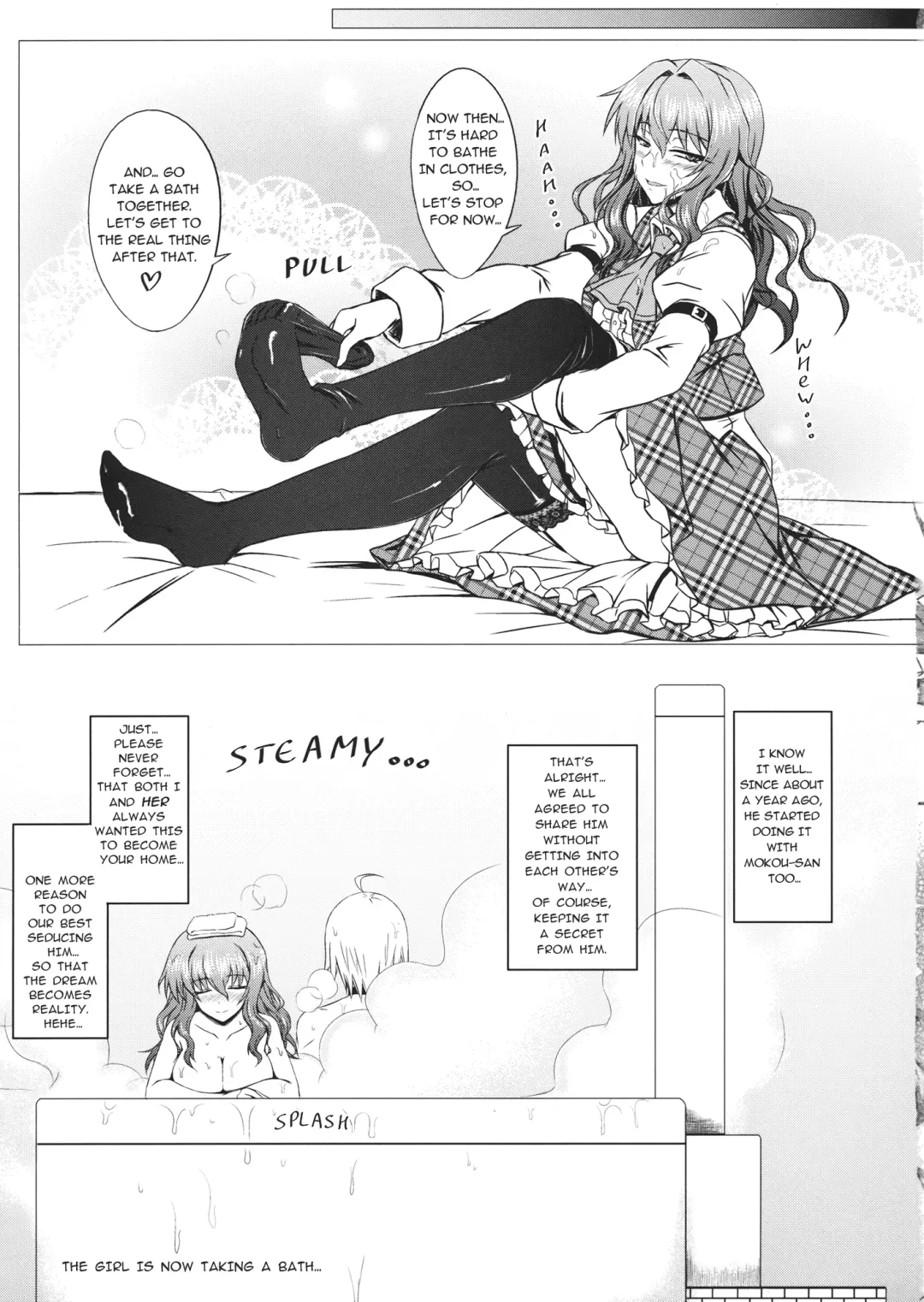 [Attp - Minamoto Jin] Yuukarin to Ashi Bakari? no Doujin | A Doujin of Nothing but YuukaRin and Feet Fhentai - Page 10