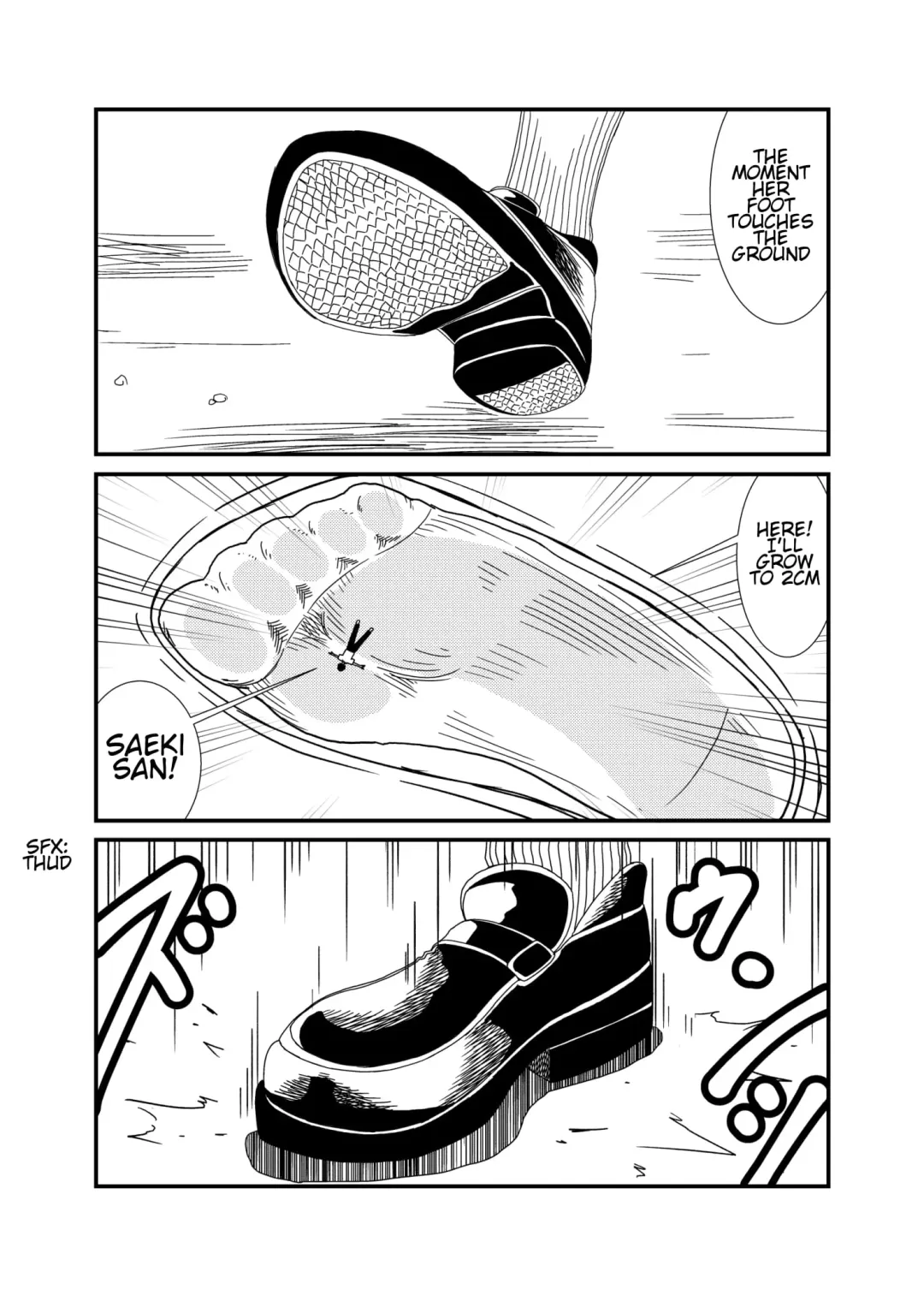 [Shivharu] Mekakure-chan ni Fumaretai | Wanna Get Stepped on by Mekakure-chan Fhentai - Page 18