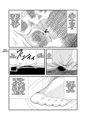 [Shivharu] Mekakure-chan ni Fumaretai | Wanna Get Stepped on by Mekakure-chan Fhentai - Page 19
