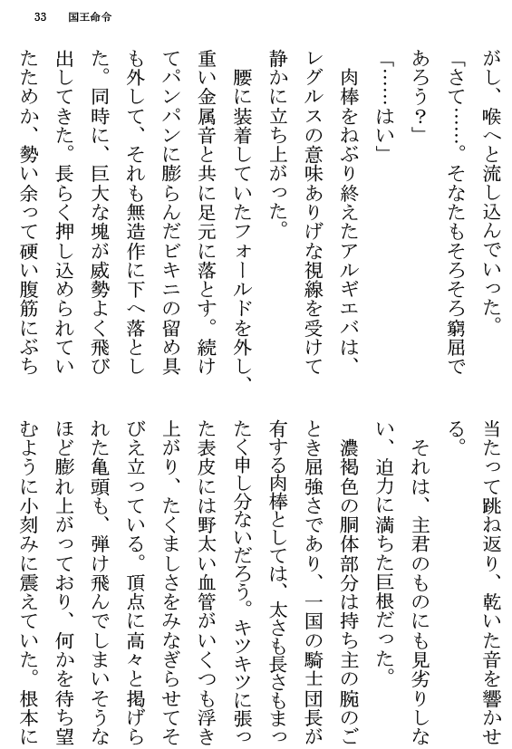 [Terujirou] Kokuou Meirei Fhentai - Page 33