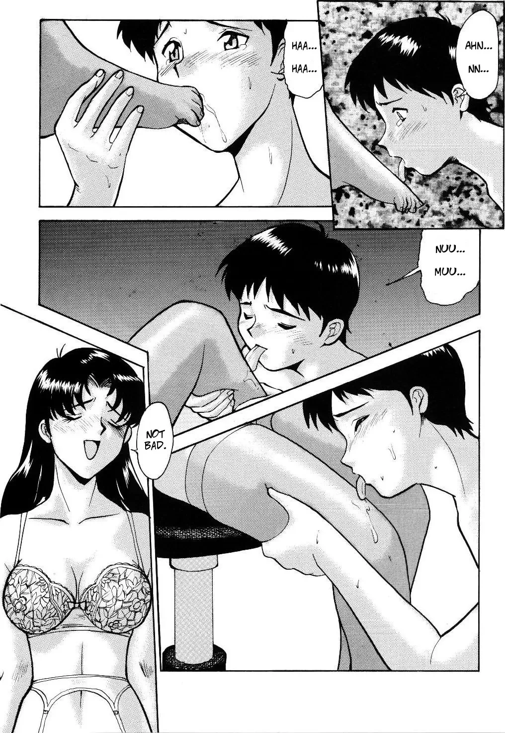 [Umedama Nabu] Evangelion - Genshi Shito Arawaru no Maki | Misato's Orders: The Atomic Angel Appears (decensored) Fhentai - Page 9