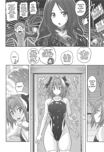 [Murasaki Nyaa] Kyouei Mizugi de Shokushu Zeme Tolfo Fhentai - Page 5