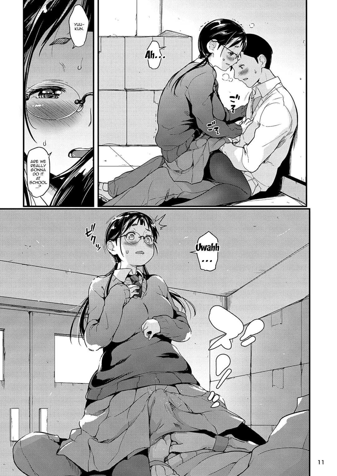 [Natsuki Kiyohito] Jimiko to Ichinichijuu Sex 2 -Houkago no Monokage de- | Day Long Sex With A Plain Looking Girl 2 Fhentai - Page 9