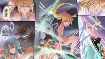 [Sendorikun] Onna Kishi wa Orc ni Ryoujoku Sareru II | Female Knight Disgraced by Orc II Fhentai - Page 23