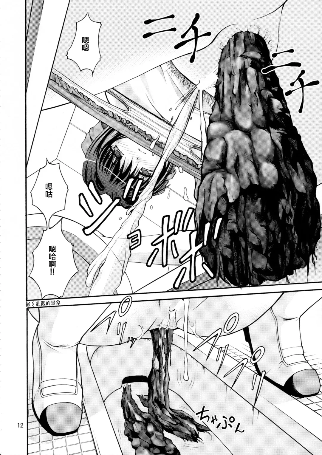 [Satomi Hidefumi] Bou Yuumei Koukou Joshi Toilet Tousatsu 2-jigen Bishoujo Hen Vol. 1, 2 Complete Edition Fhentai - Page 14