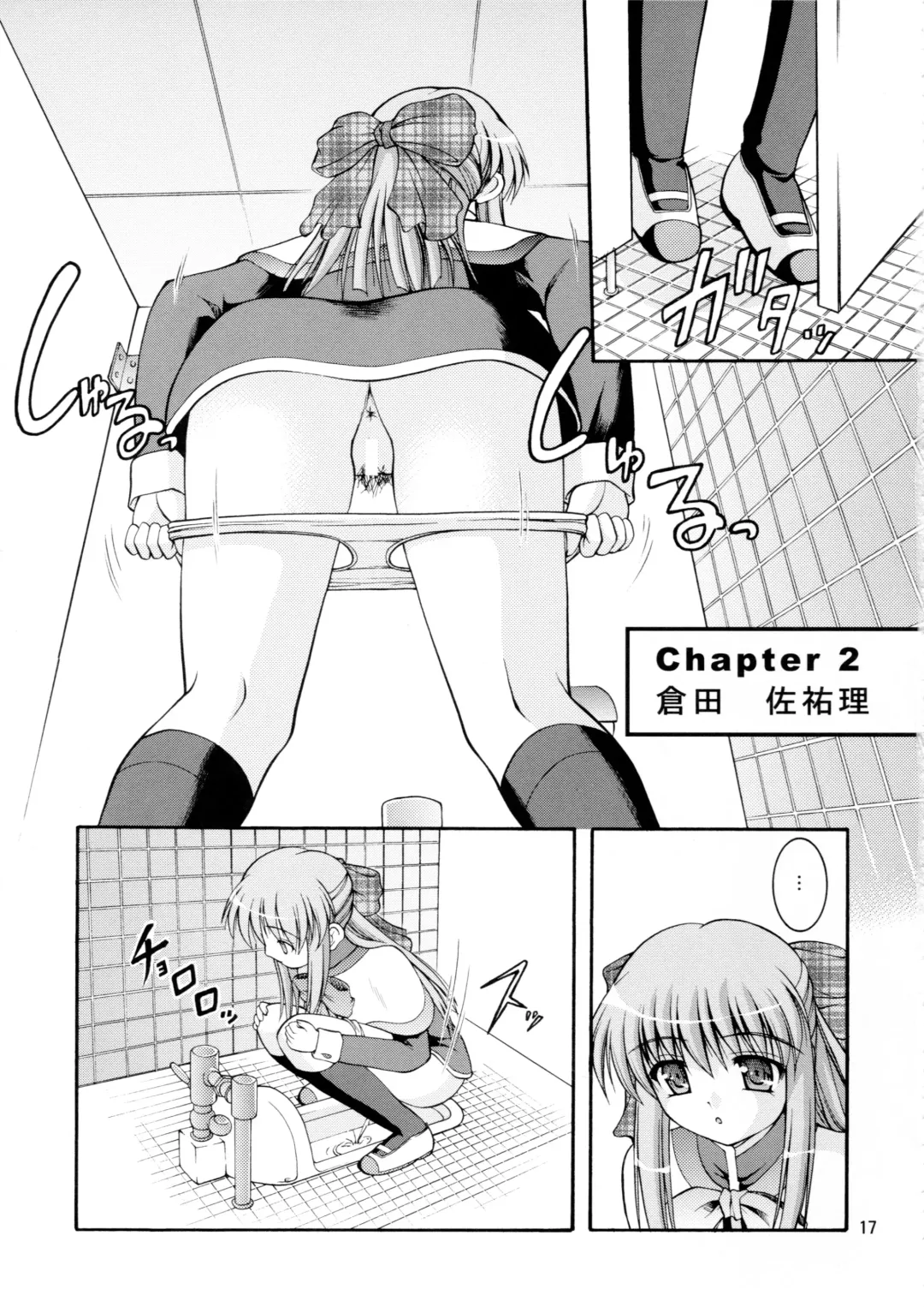 [Satomi Hidefumi] Bou Yuumei Koukou Joshi Toilet Tousatsu 2-jigen Bishoujo Hen Vol. 1, 2 Complete Edition Fhentai - Page 19