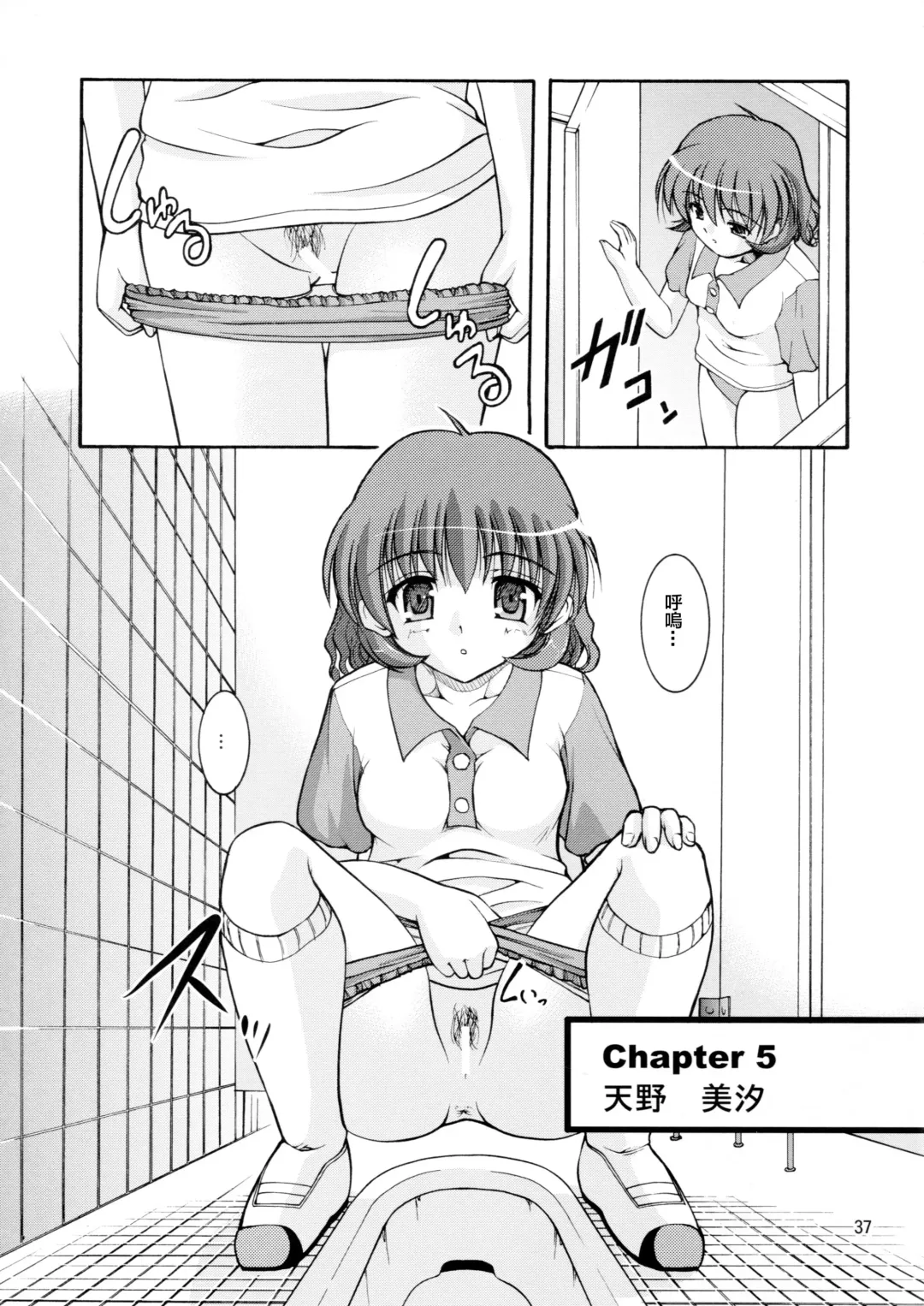 [Satomi Hidefumi] Bou Yuumei Koukou Joshi Toilet Tousatsu 2-jigen Bishoujo Hen Vol. 1, 2 Complete Edition Fhentai - Page 39