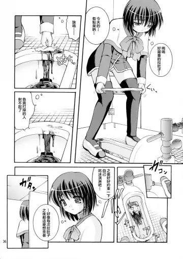 [Satomi Hidefumi] Bou Yuumei Koukou Joshi Toilet Tousatsu 2-jigen Bishoujo Hen Vol. 1, 2 Complete Edition Fhentai - Page 38