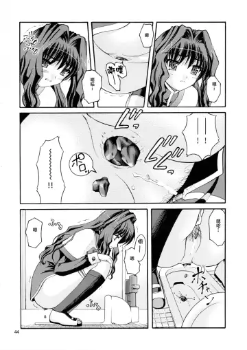 [Satomi Hidefumi] Bou Yuumei Koukou Joshi Toilet Tousatsu 2-jigen Bishoujo Hen Vol. 1, 2 Complete Edition Fhentai - Page 46