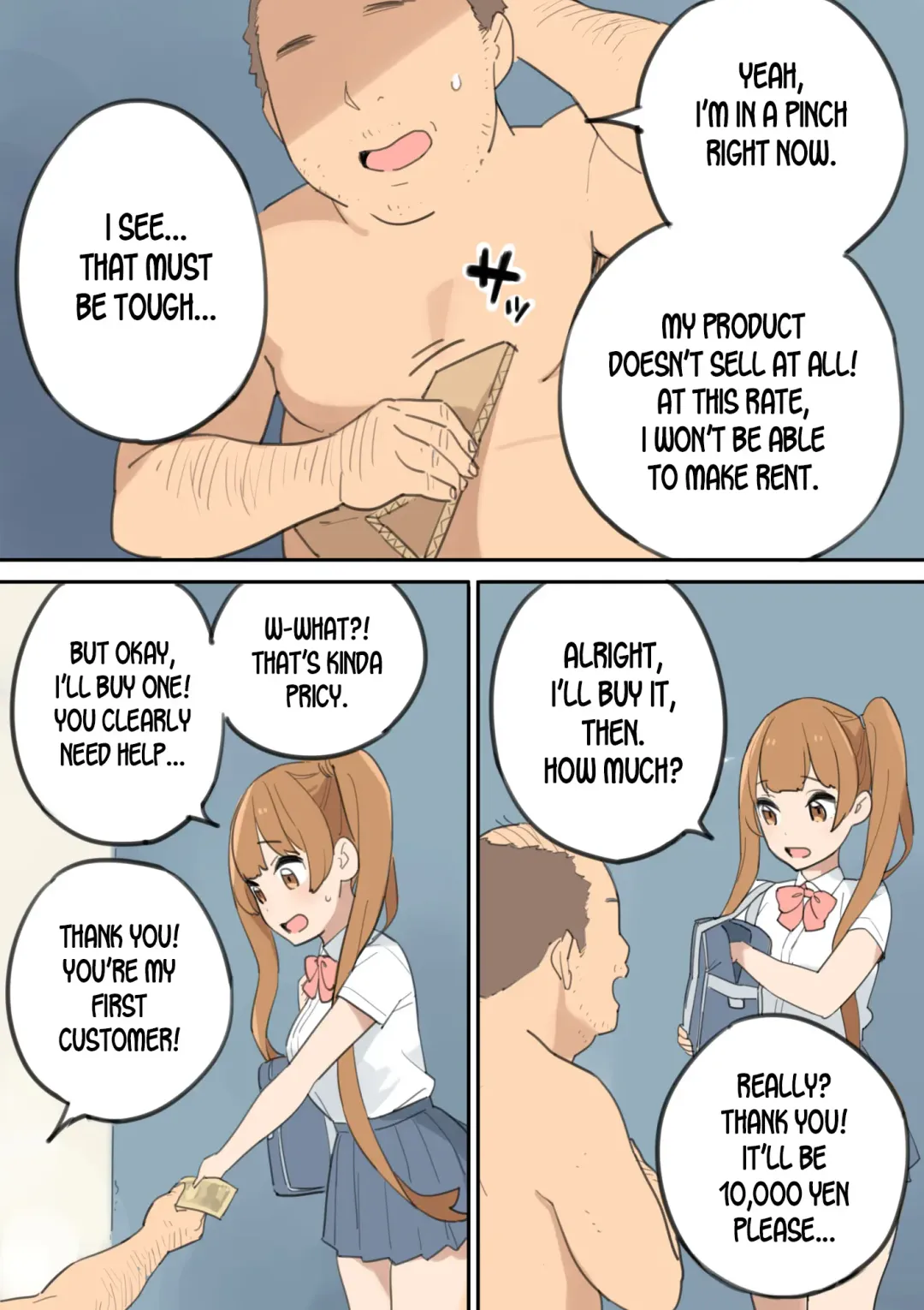 Chinpo Uri no Ossan Fhentai - Page 8