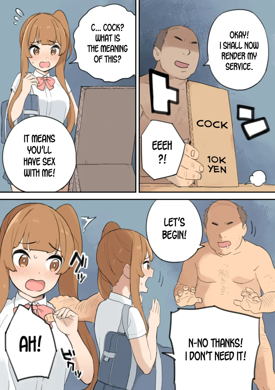 Chinpo Uri no Ossan Fhentai - Page 9