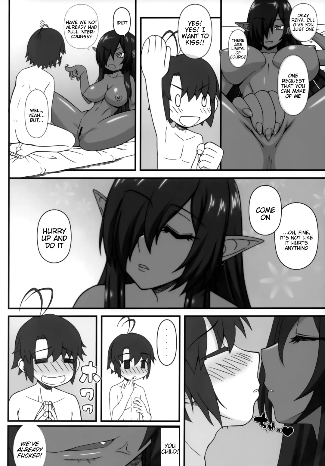 [Kobanya Koban] Kuro no Joou no Isekai Seikatsu 2 Fhentai - Page 3