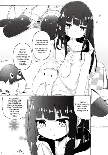 [Anakuro] Virtual Futanari YouTuber Musume Hatsuyuki-chan no Onaho Jikkyou Shouhin Review Douga Fhentai - Page 4