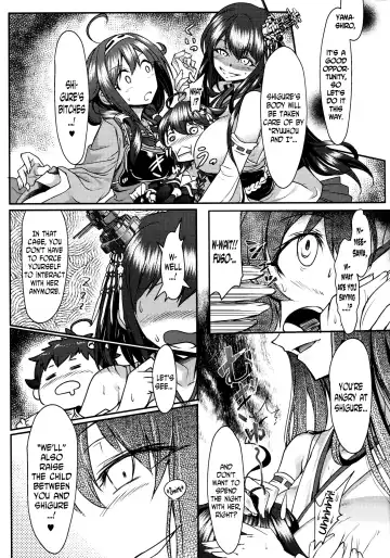 [Moai Tentyou] Futanari Shigure Fusou no Bouryaku Daiichi Sakusen Fhentai - Page 8