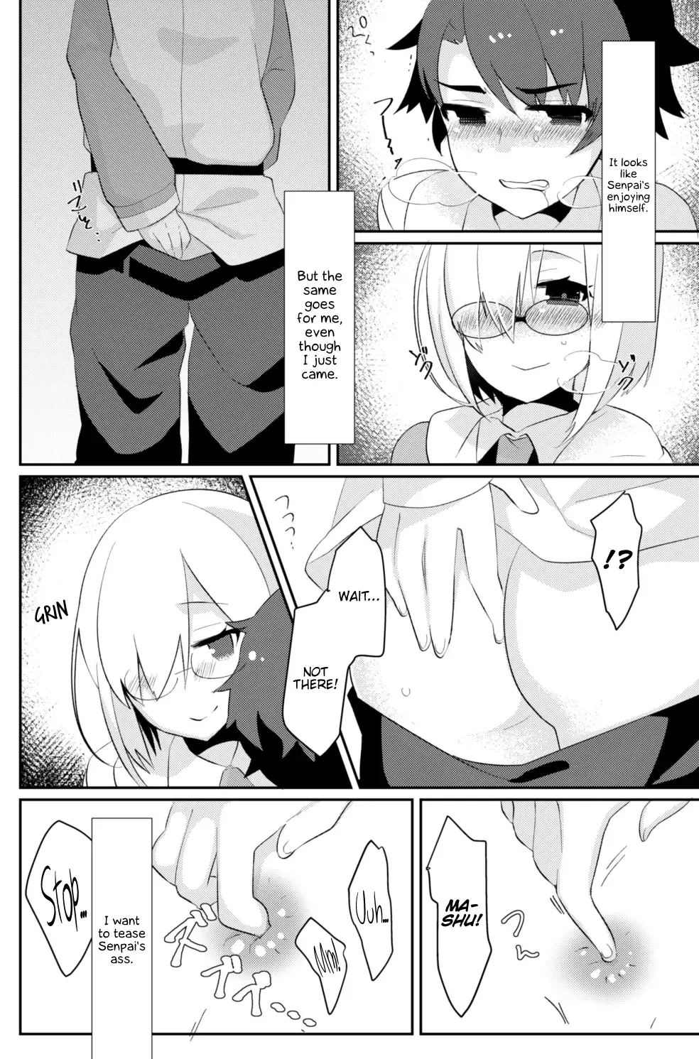 [Anoshabu] Futanari Ochinpo Shikoshikoshitetara Senpai ni Mirarechatta node Oshiri Shojo Ubatte Reipu Anaru Akume Kimesasechaimashita Fhentai - Page 11