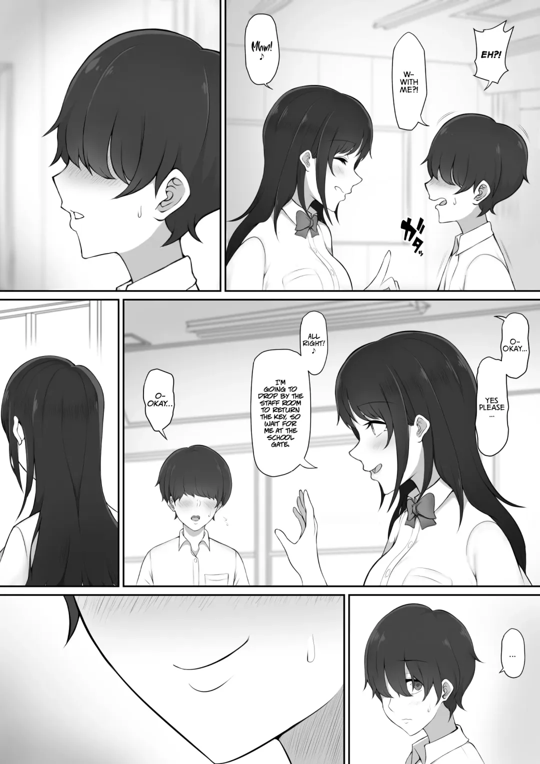 Houkago, Akogare no Senpai ni Tsurerarete- | The Senpai That I Yearn For Brought Me To Her House After School Fhentai - Page 6