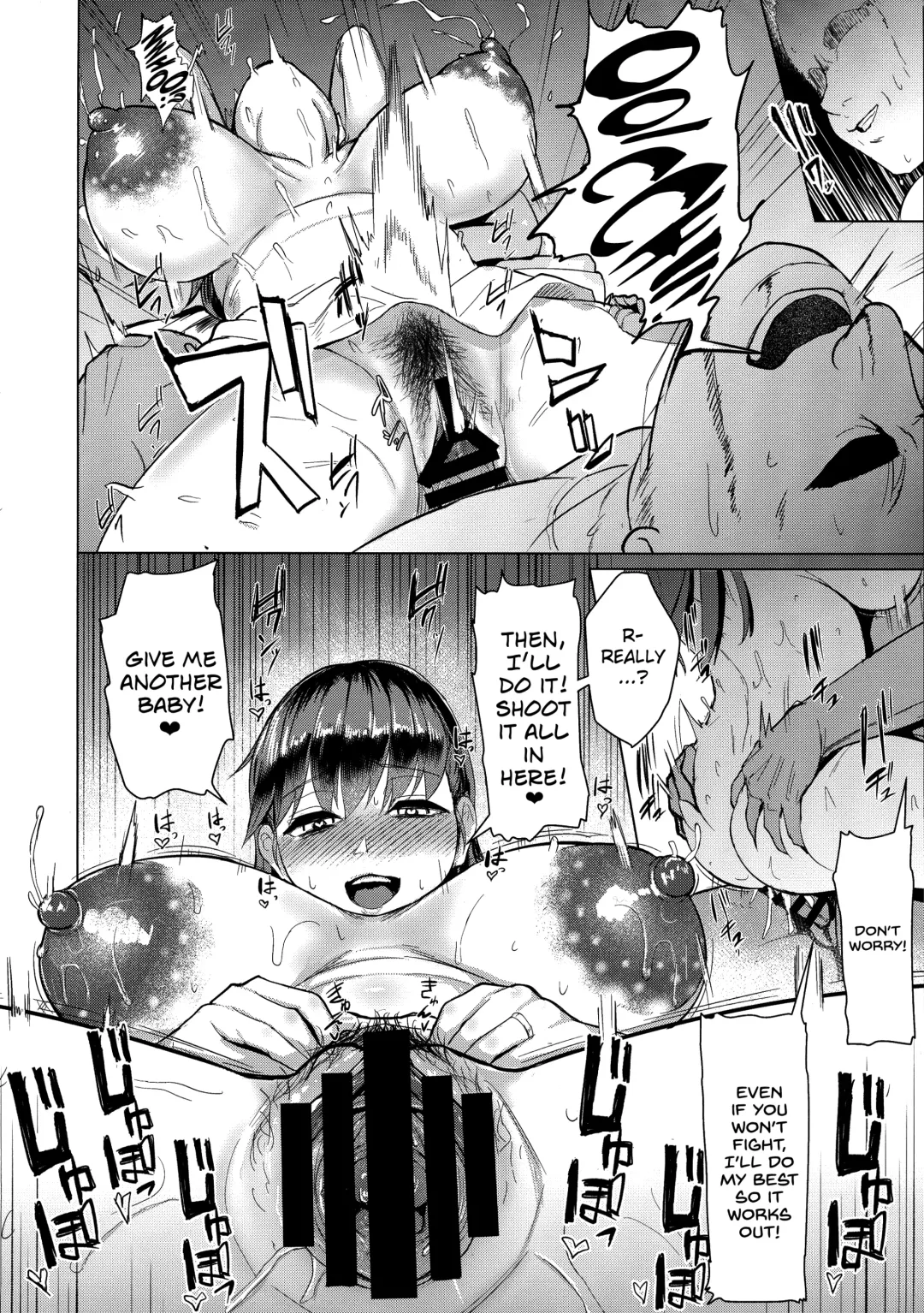 [Taji] Ooicchi no Onaka ni Aka-chan ga Imashita | Ooicchi had a Baby in Her Tummy Fhentai - Page 12