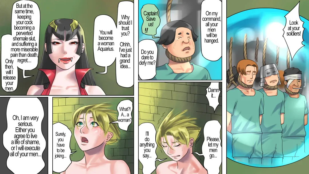 [Papermania] Seikishi Aquarius Chijoku no Nyotai Kaizou | Holy Knight Aquarius - Slut Body Remodeling of Shame Fhentai - Page 9