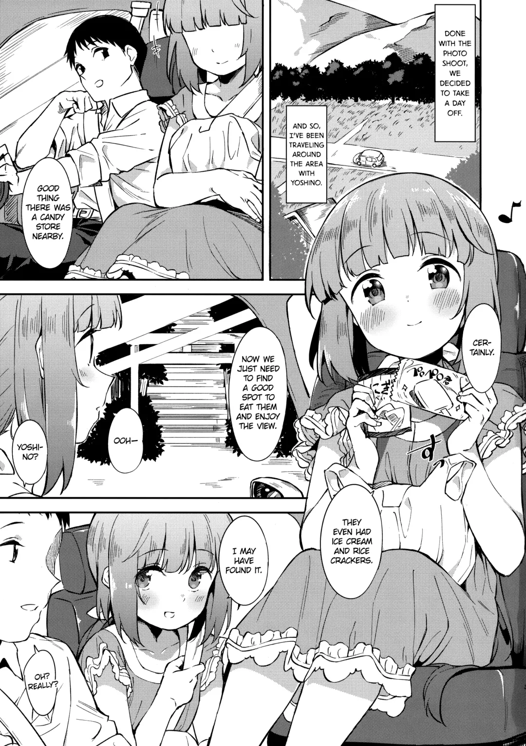 [Mame Denkyuu] Yorita Yoshino to Yashiro no Hikage de | Under the Shrine's Shade with Yorita Yoshino Fhentai - Page 2