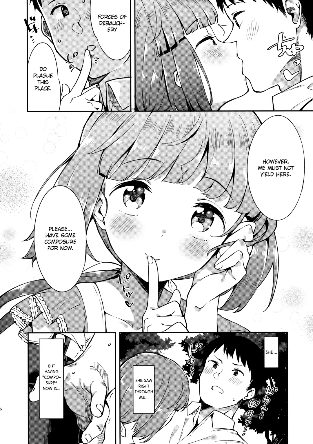 [Mame Denkyuu] Yorita Yoshino to Yashiro no Hikage de | Under the Shrine's Shade with Yorita Yoshino Fhentai - Page 5