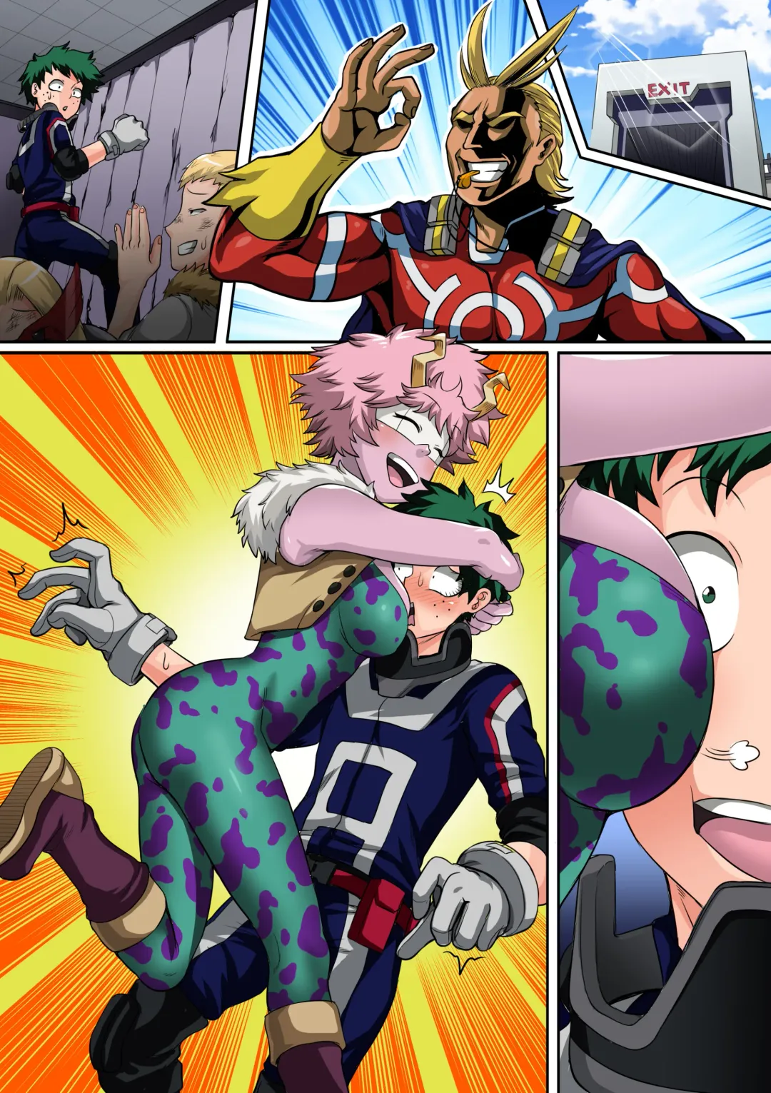 [Juna Juna Juice] Boku no Harem Academia: 4-wa "Koakuma no Itazura" Fhentai - Page 59