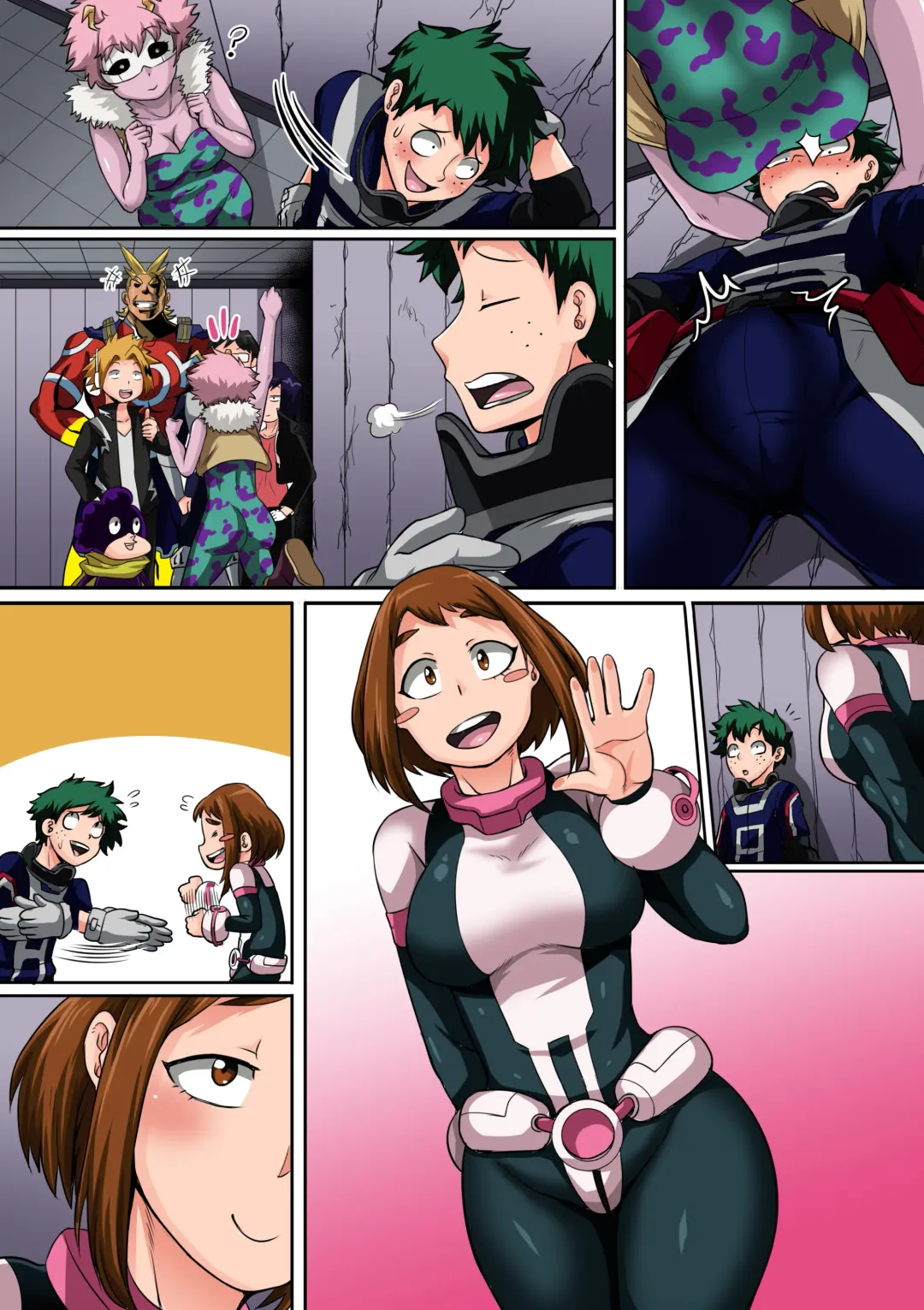 [Juna Juna Juice] Boku no Harem Academia: 4-wa "Koakuma no Itazura" Fhentai - Page 60