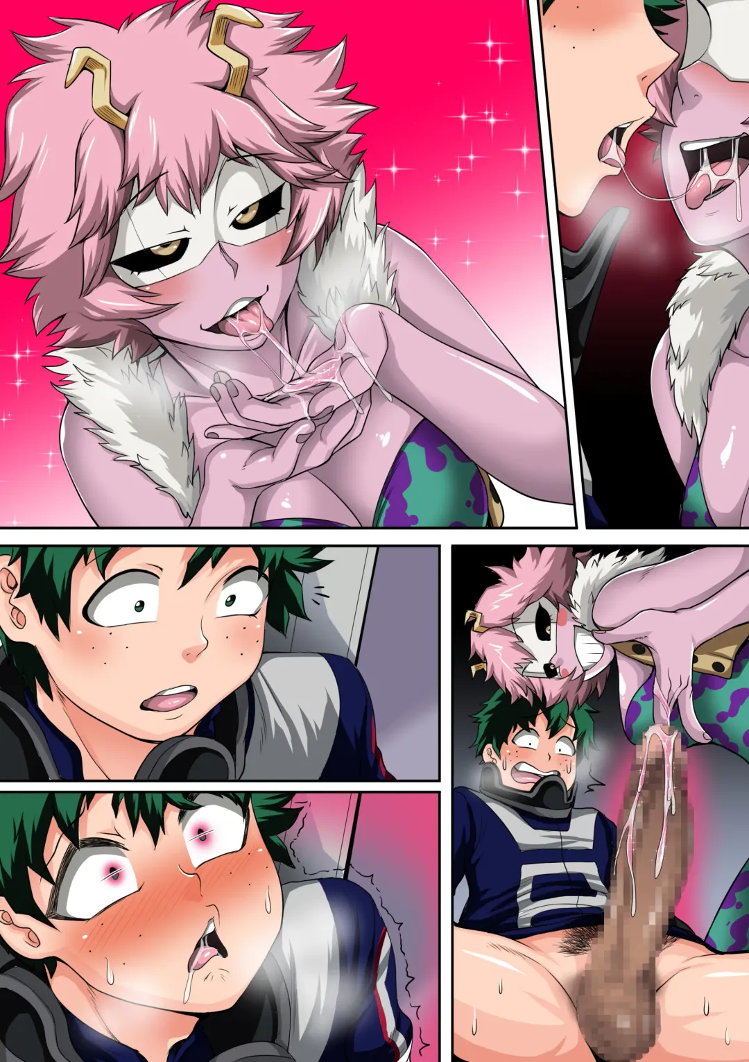 [Juna Juna Juice] Boku no Harem Academia: 4-wa "Koakuma no Itazura" Fhentai - Page 71