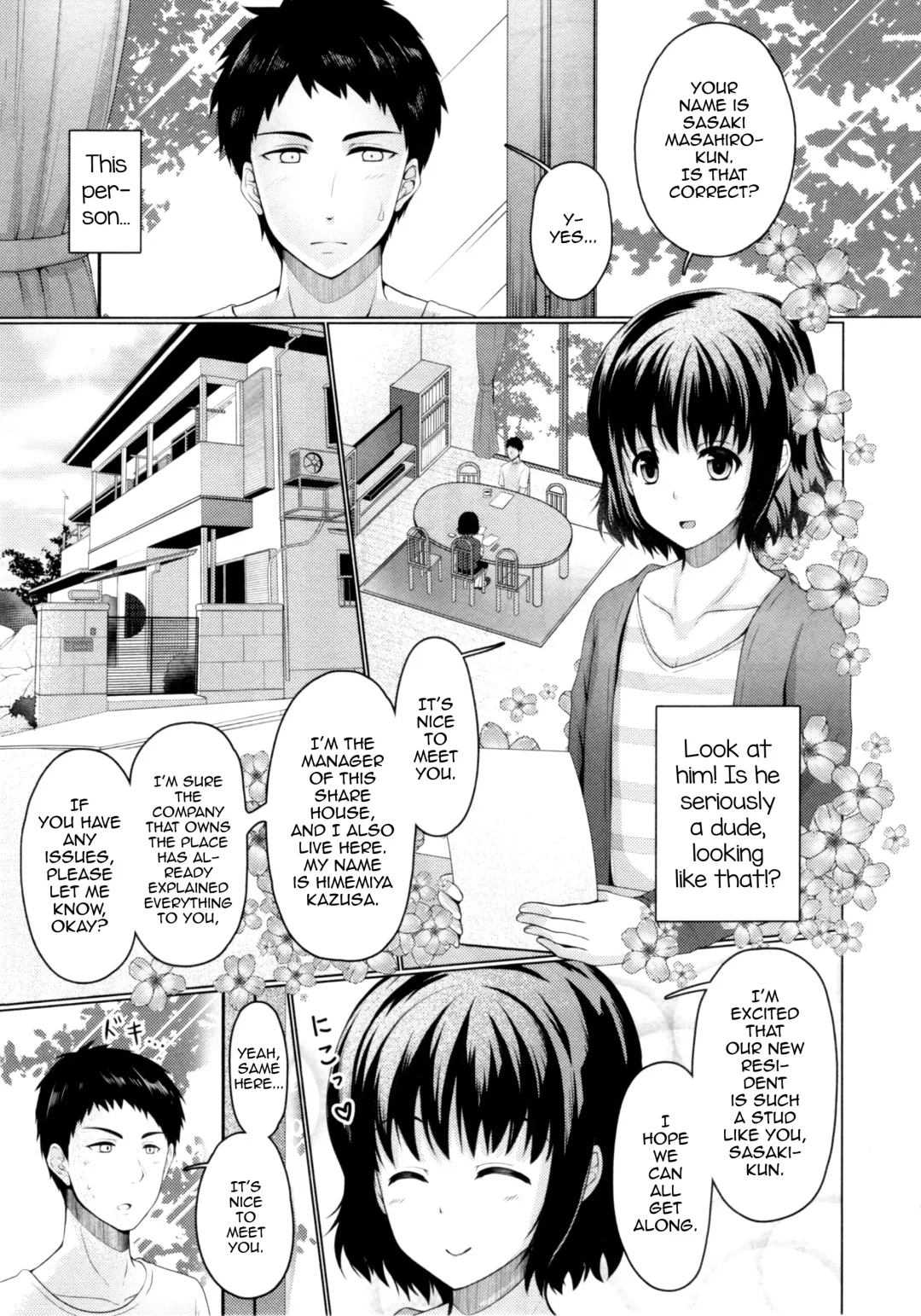 [Chieko] Share House! x Share Penis!! Fhentai - Page 4