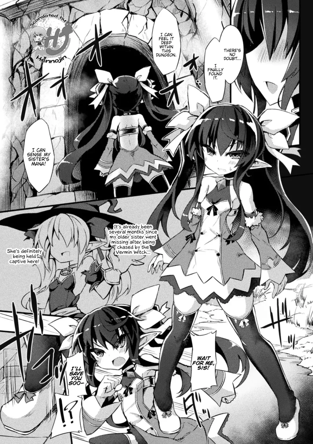 [Sasamashin] Naedoko Zecchou Trap Dungeon ~Inmiya ni Ochiru Shoujo Kenshi~ Ch. 1 Fhentai - Page 3