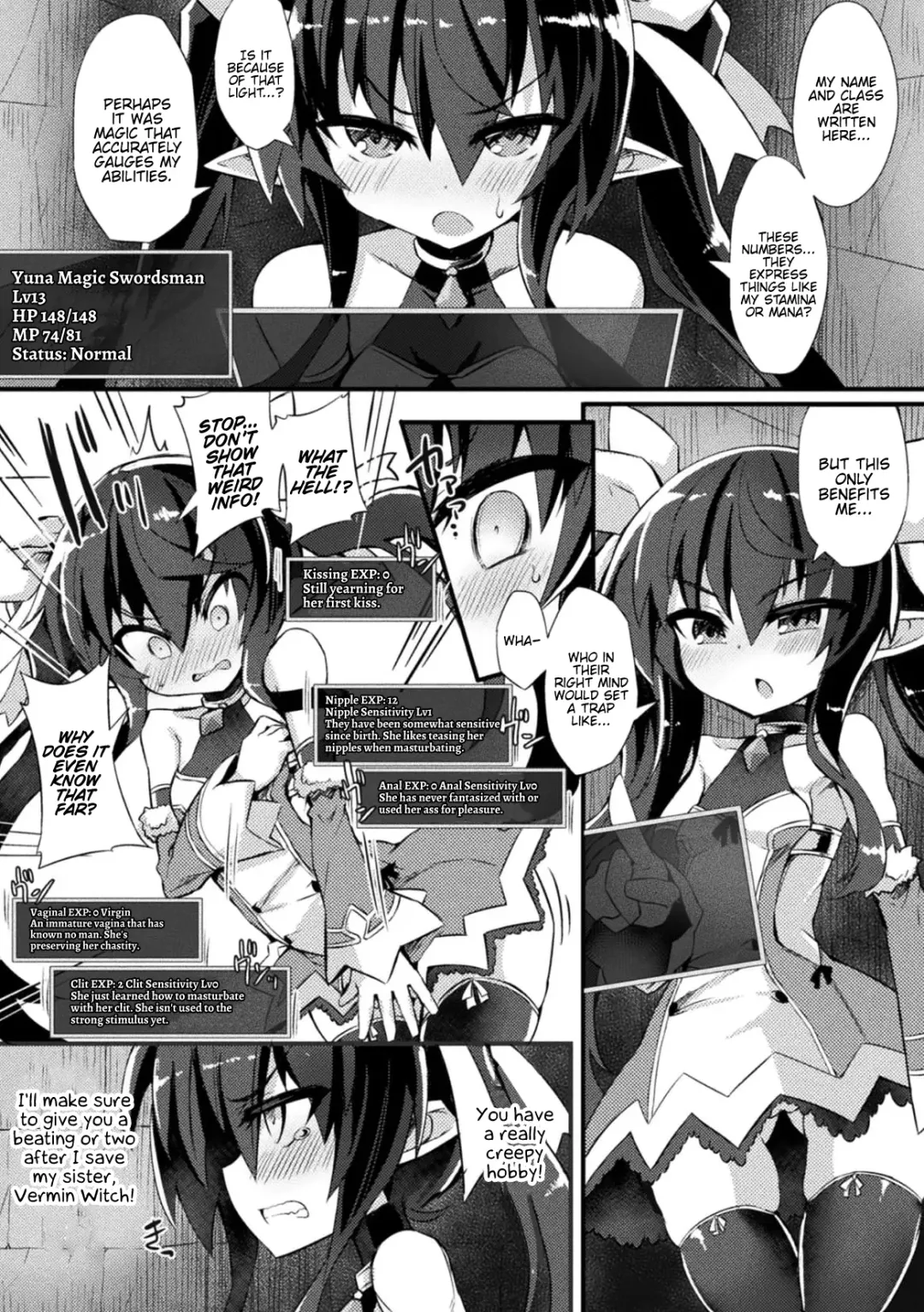 [Sasamashin] Naedoko Zecchou Trap Dungeon ~Inmiya ni Ochiru Shoujo Kenshi~ Ch. 1 Fhentai - Page 5