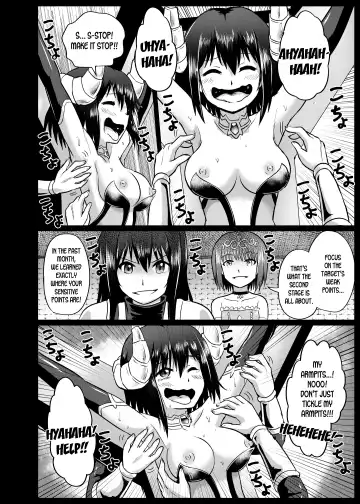 [Akabon - Mokoyana] Mamono Musume Oshioki Kusuguri Jigoku Fhentai - Page 14