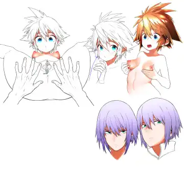 [Ojigi] KH Sora TS raku ga ki matome ① (kingdom hearts] Fhentai - Page 7