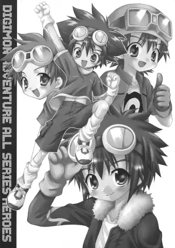 [Sasorigatame] Digimon Adventure All Series Heroes Fhentai - Page 3