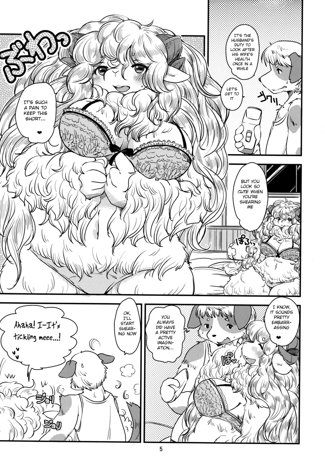 [Setouchi Kurage] Mofumofu Hitsuji Life Fhentai - Page 5