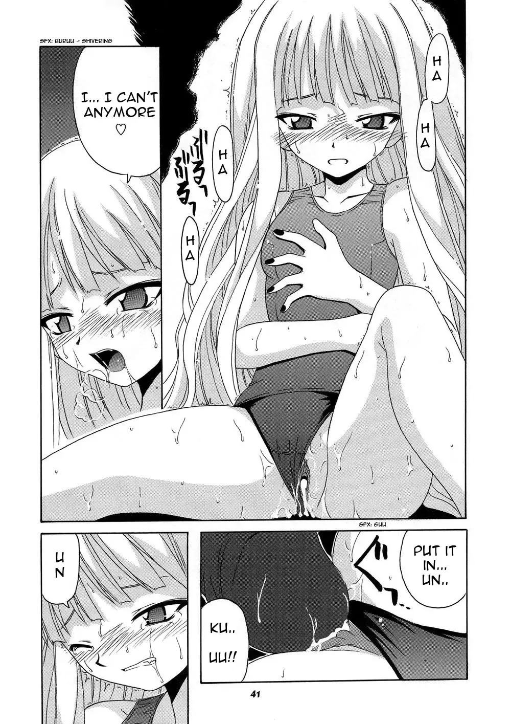 [Hontai Bai] Negi-sensei to Himitsu no School Mizugi Fhentai - Page 41