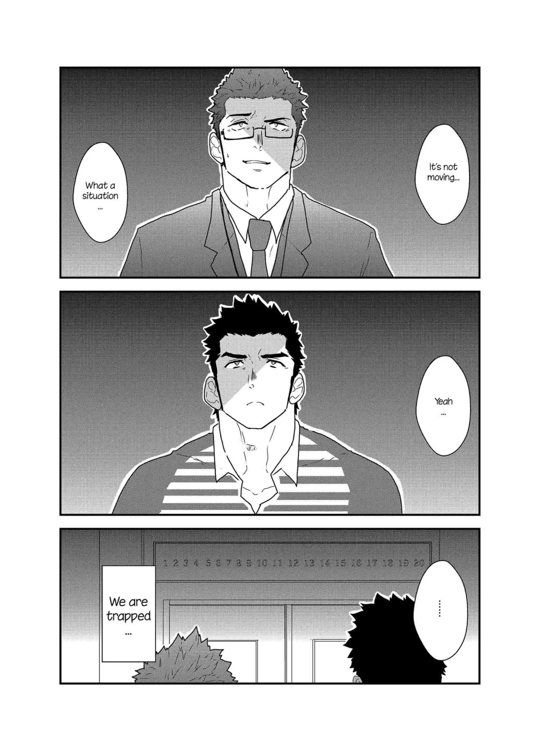 [Yamome] Totsujo Bakunyuu Haitatsuin no Onii-san to Elevator ni Tojikomerareta Ken ni Tsuite. | Suddenly I got stuck in the elevator with the big breasted delivery big bro Fhentai - Page 2