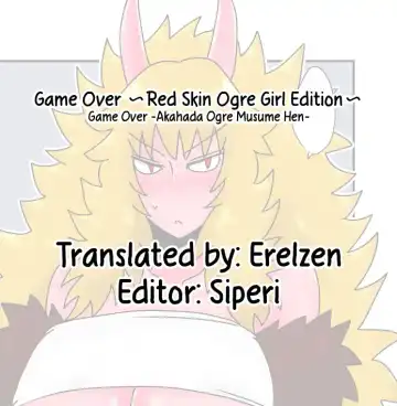 [Hroz] Game Over -Akahada Ogre Musume Hen- | Game Over ~Red Skin Ogre Girl Edition~ Fhentai - Page 13