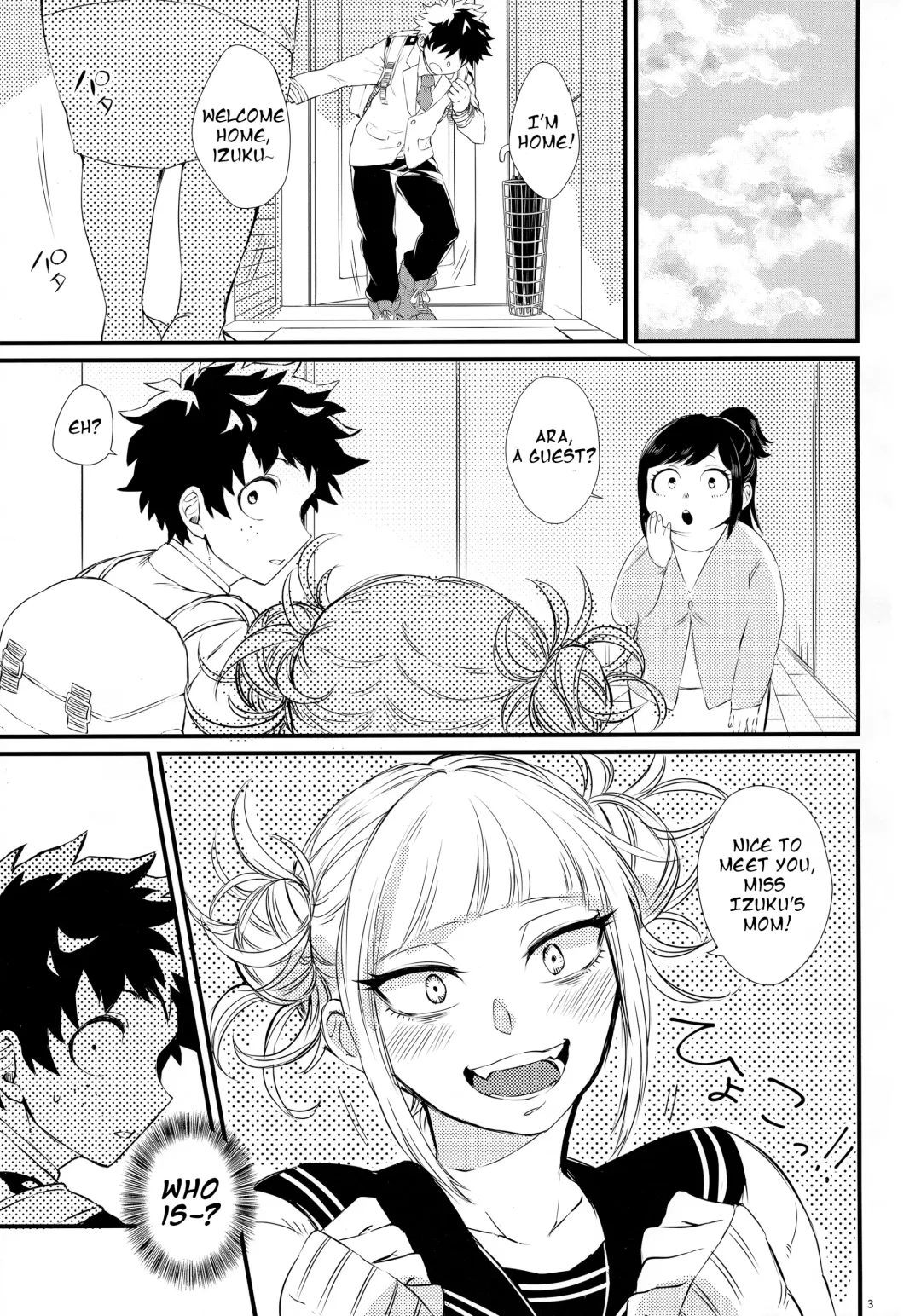 [Den Meka] Toga-chan to Deku-kun | Toga-chan & Deku-kun Fhentai - Page 2