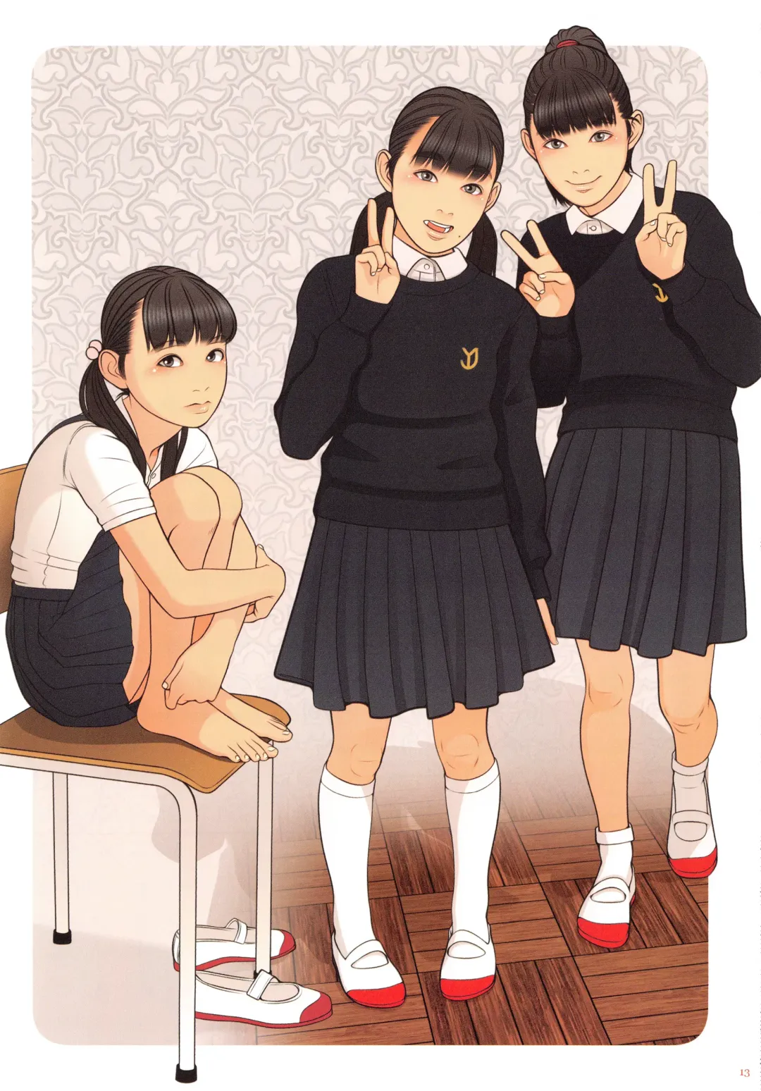 [Backfischalter] CHRYSALIS Shinchou ni Kansuru Kousatsu Sakuhin Shuu 2016 Fhentai - Page 13