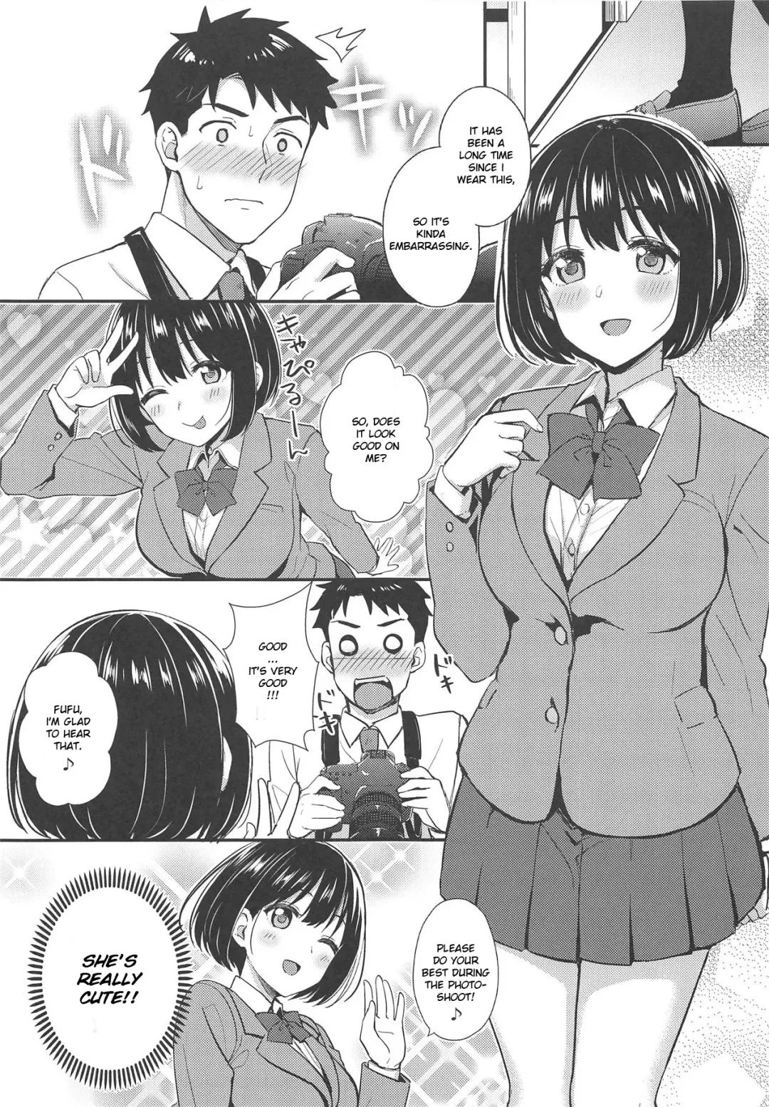 [Tokita Alumi] Kako-san ga Seifuku ni Kigaetara Fhentai - Page 4