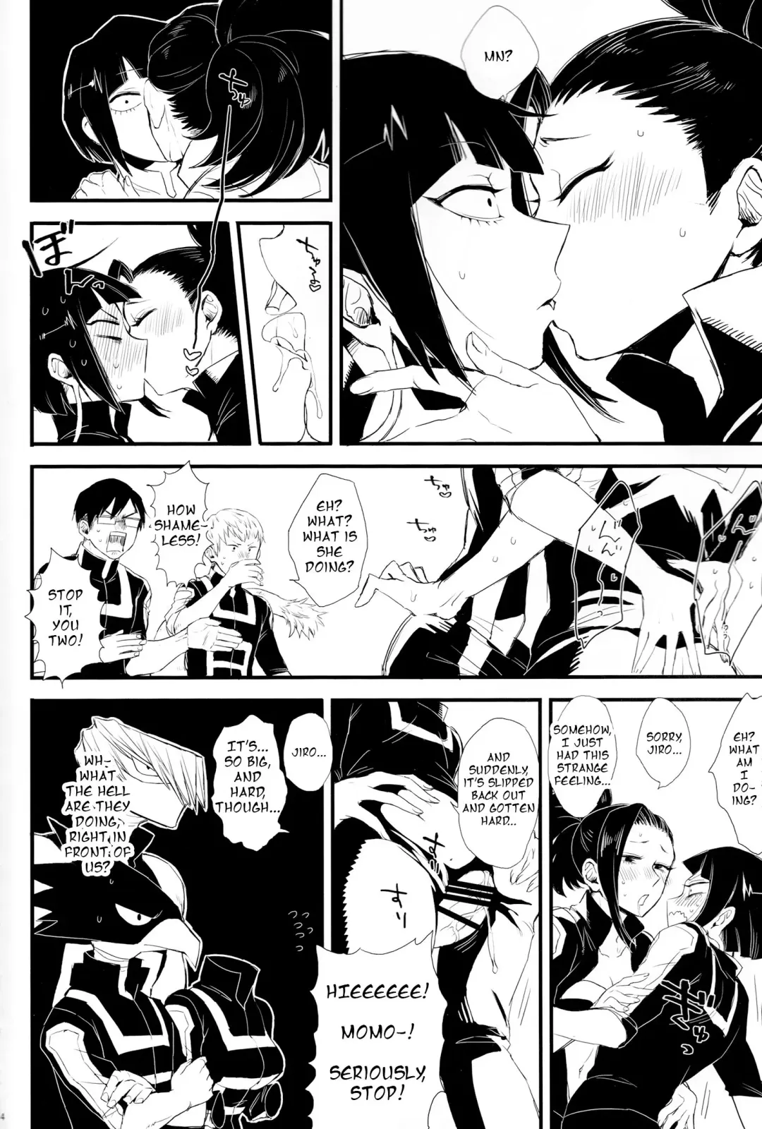 [Den Meka] Yaomomo Chin Ranbu | Momo's Dick Rampage Fhentai - Page 3