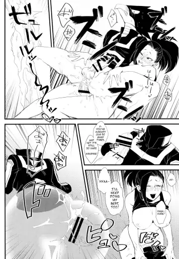 [Den Meka] Yaomomo Chin Ranbu | Momo's Dick Rampage Fhentai - Page 13
